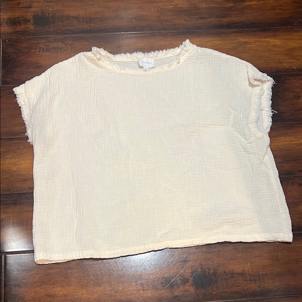 Gauze Top…. OS